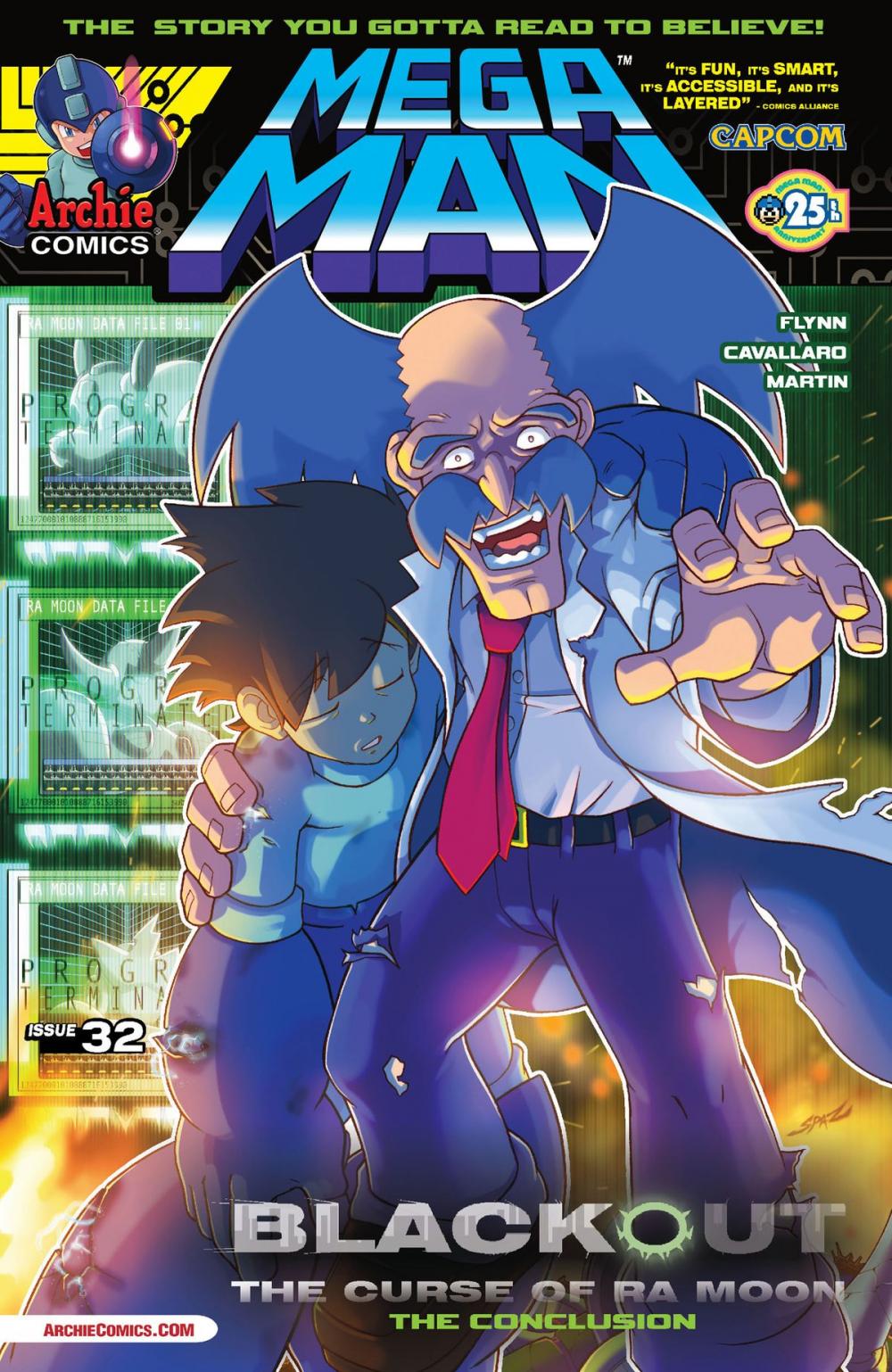 Big bigCover of Mega Man #32