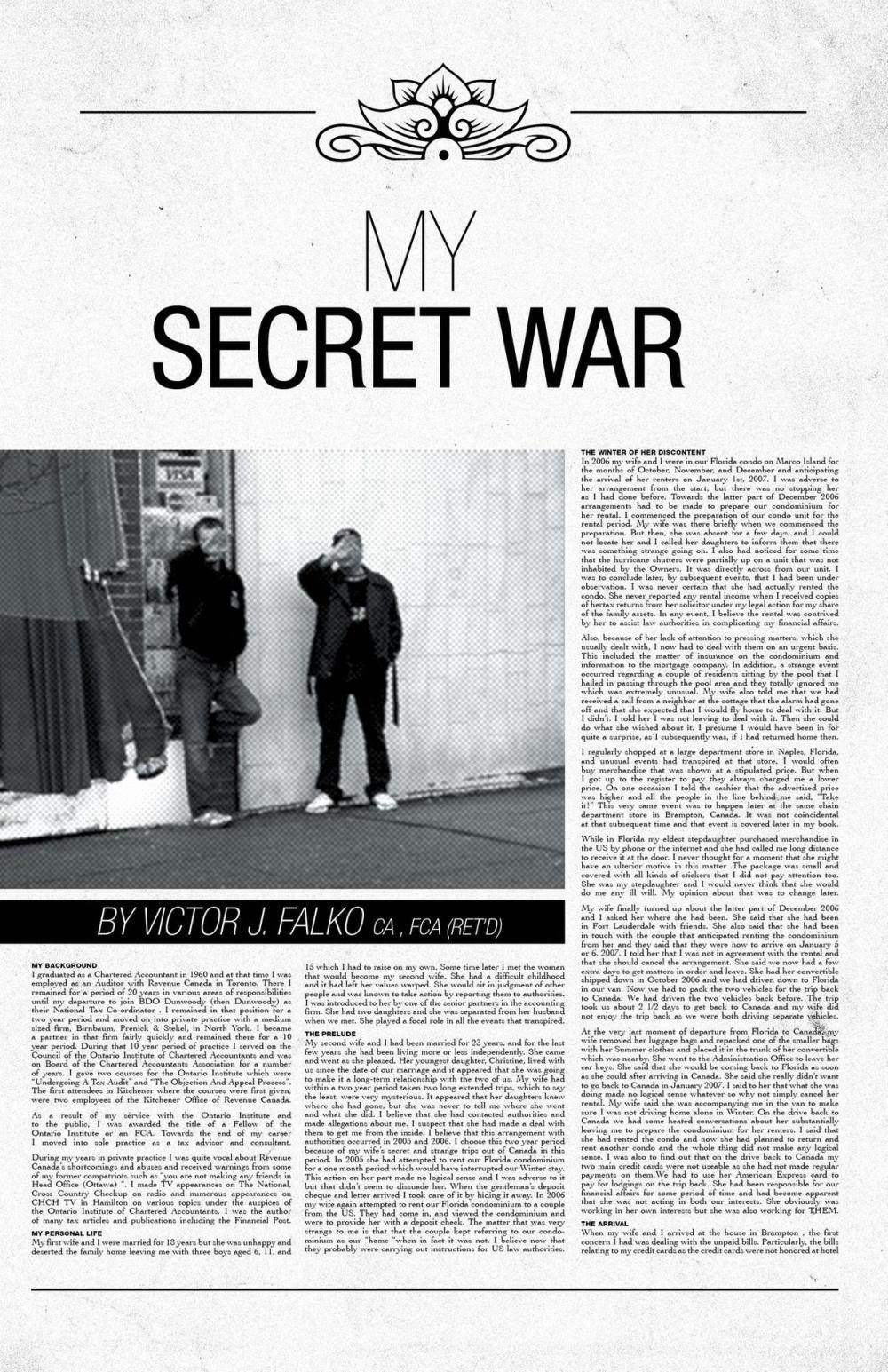 Big bigCover of My Secret War