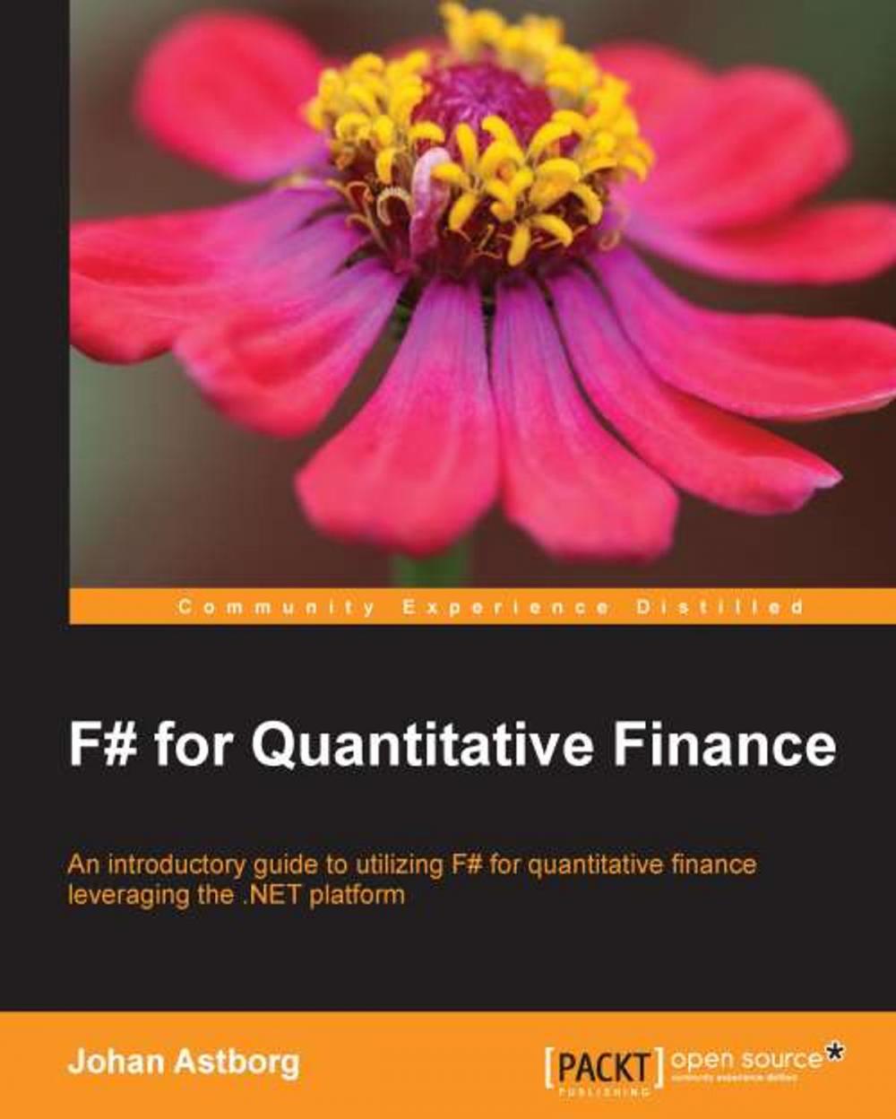 Big bigCover of F# for Quantitative Finance