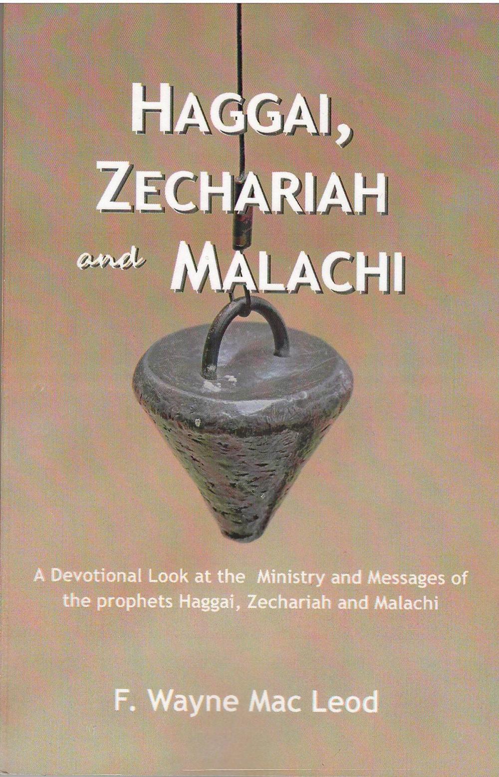 Big bigCover of Haggai, Zechariah and Malachi