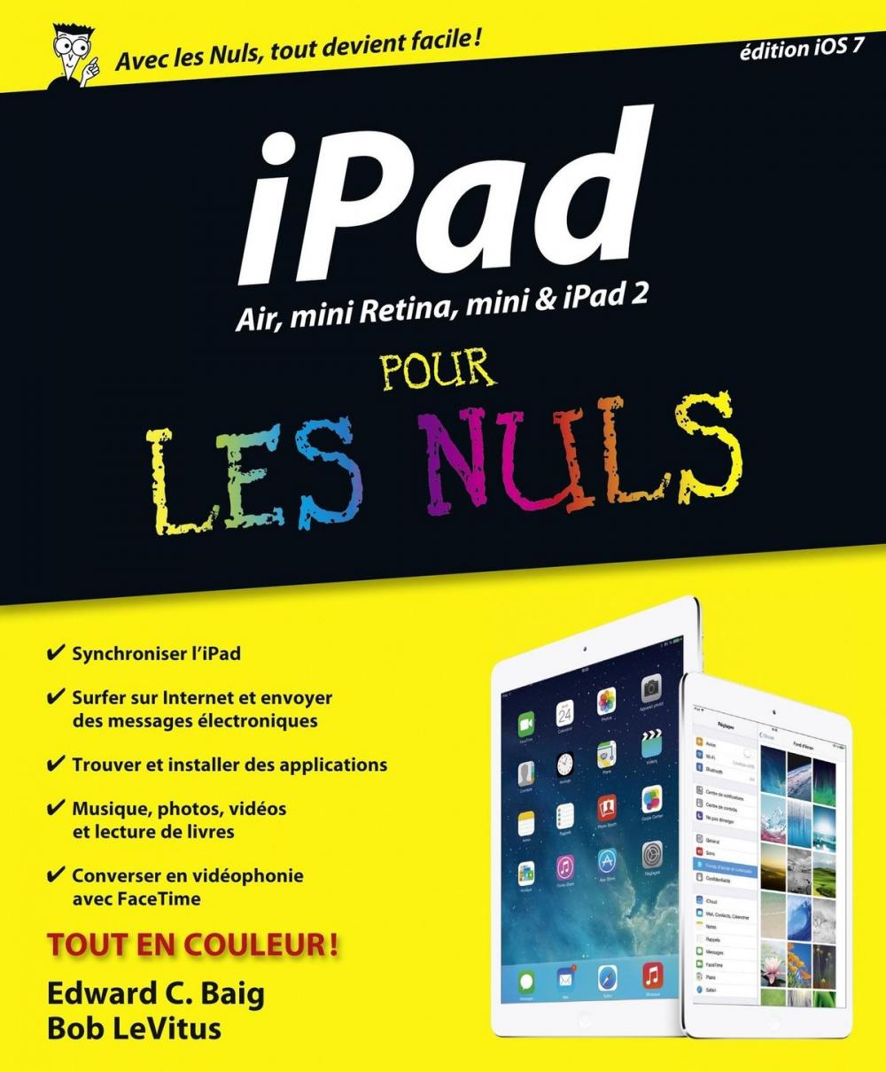 Big bigCover of iPad Air, mini Retina, mini & iPad 2 Pour les Nuls