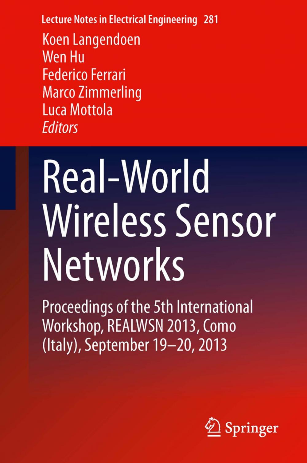 Big bigCover of Real-World Wireless Sensor Networks