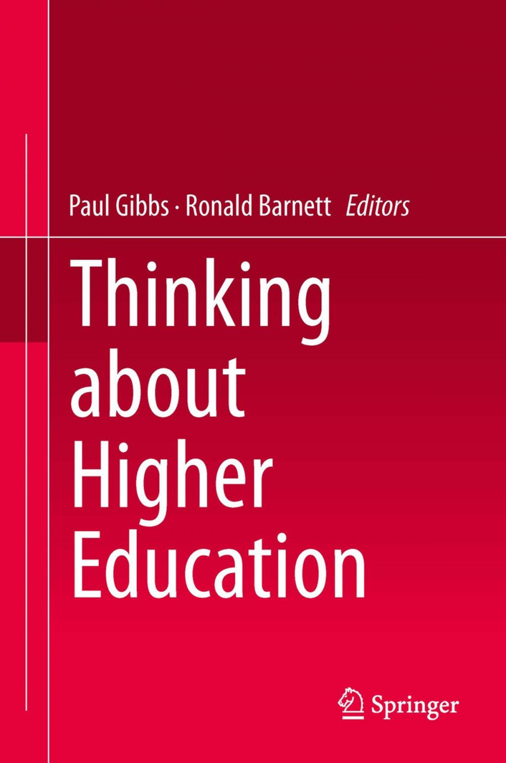 Big bigCover of Thinking about Higher Education