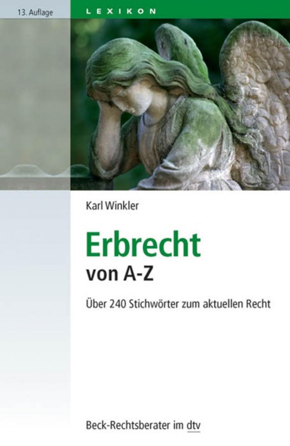 Big bigCover of Erbrecht von A-Z