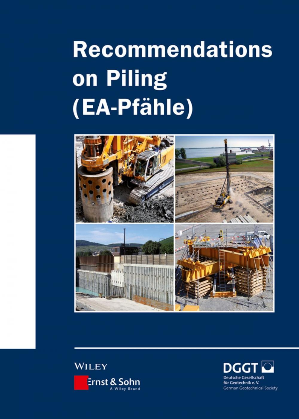 Big bigCover of Recommendations on Piling (EA Pfähle)