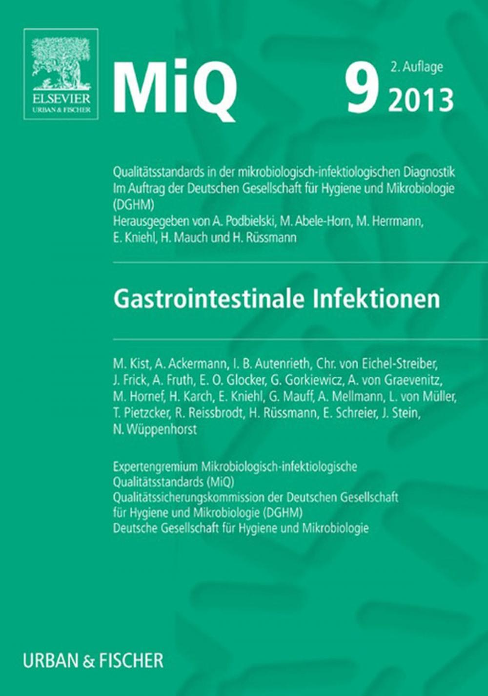 Big bigCover of MIQ 09: Gastrointestinale Infektionen