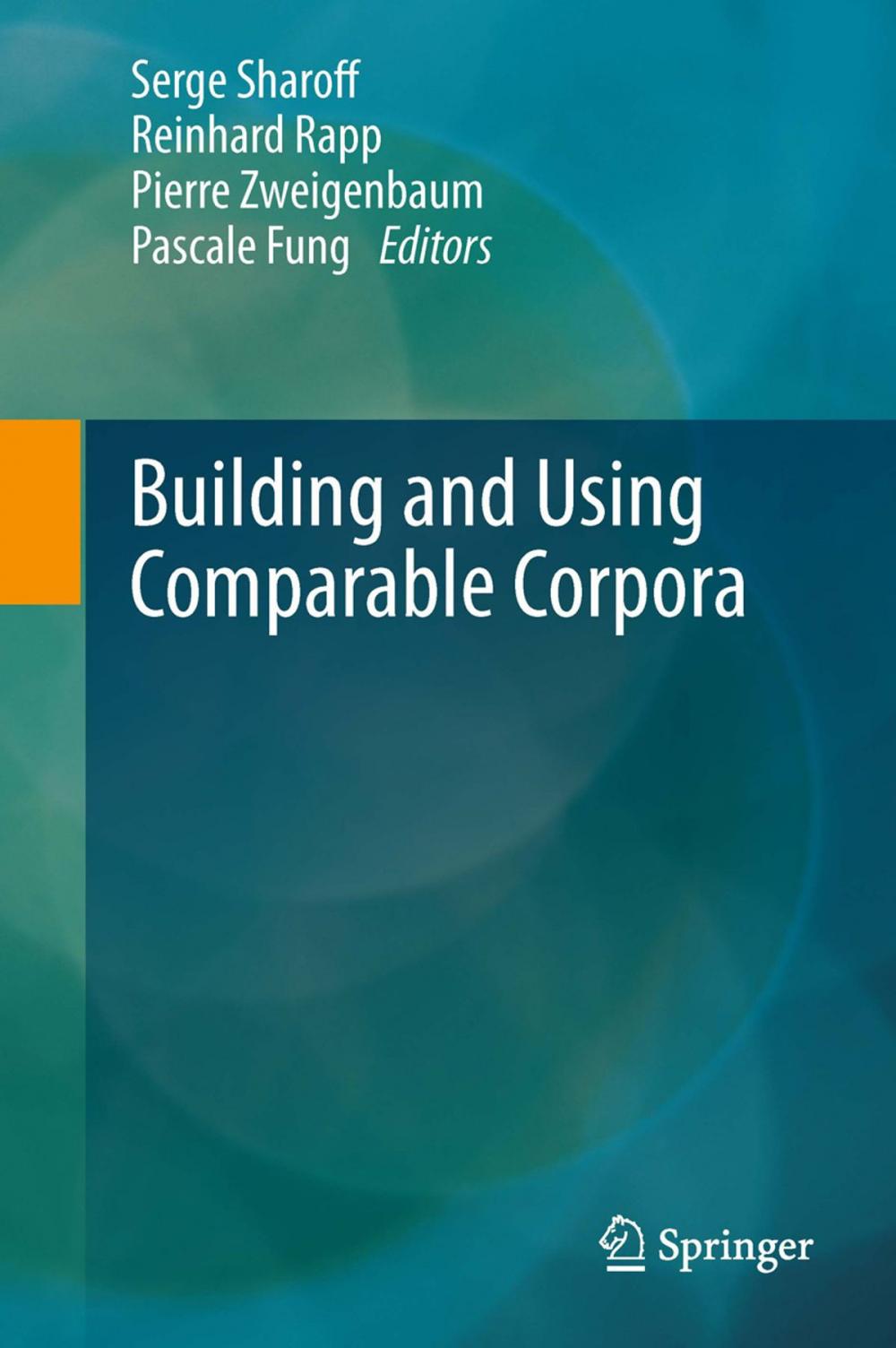 Big bigCover of Building and Using Comparable Corpora