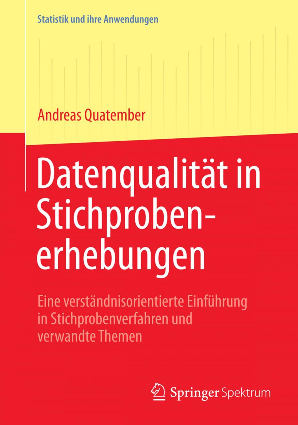 Big bigCover of Datenqualität in Stichprobenerhebungen