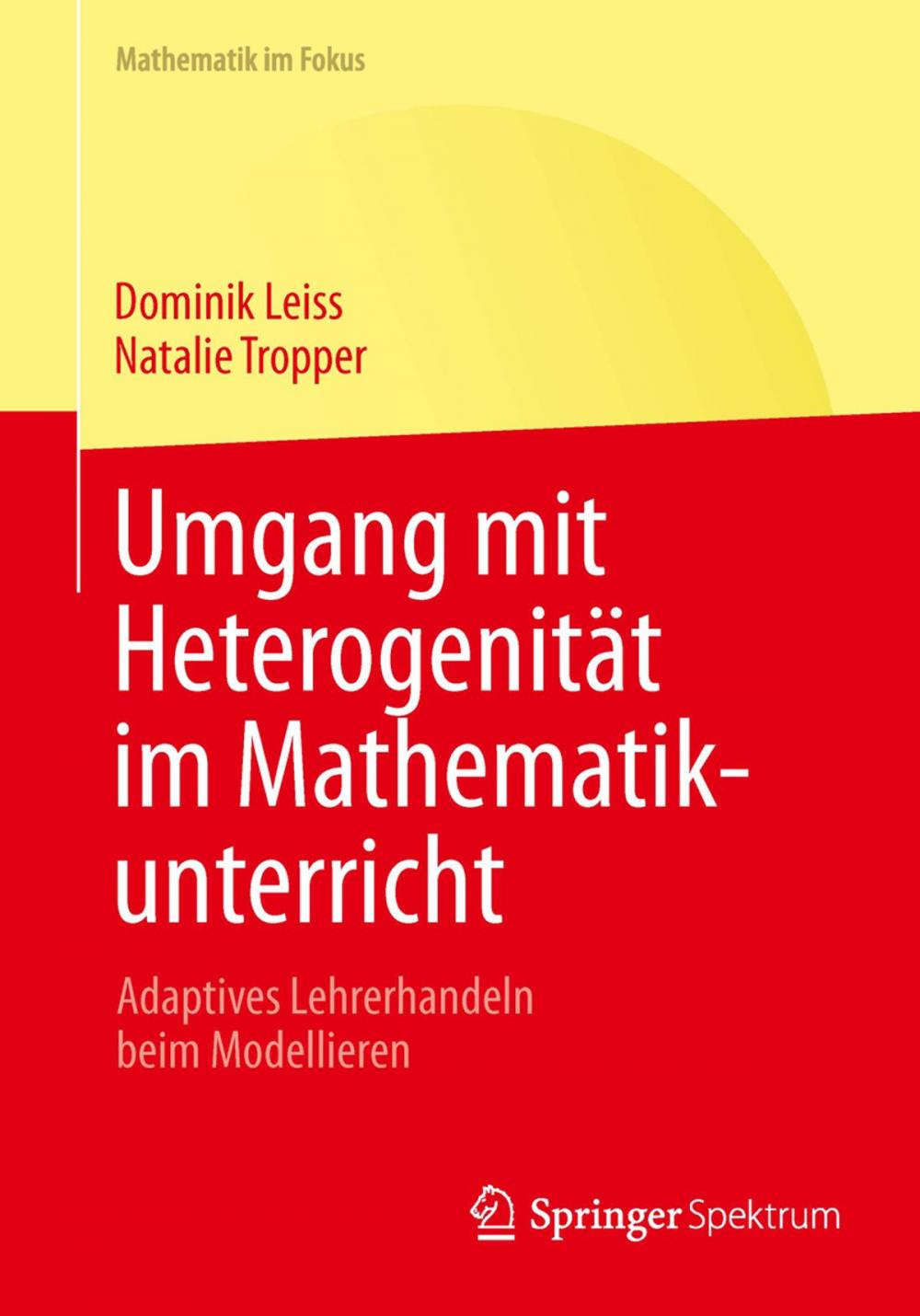 Big bigCover of Umgang mit Heterogenität im Mathematikunterricht