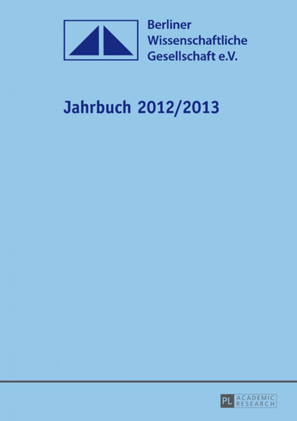 Big bigCover of Jahrbuch 2012/2013