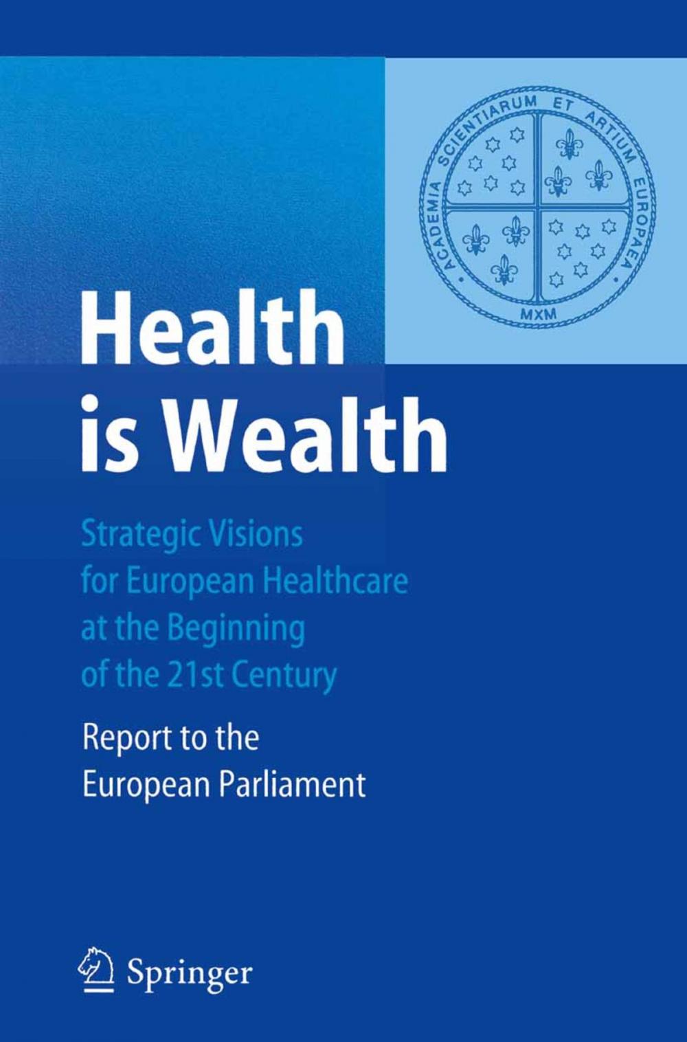 Big bigCover of Health is Wealth