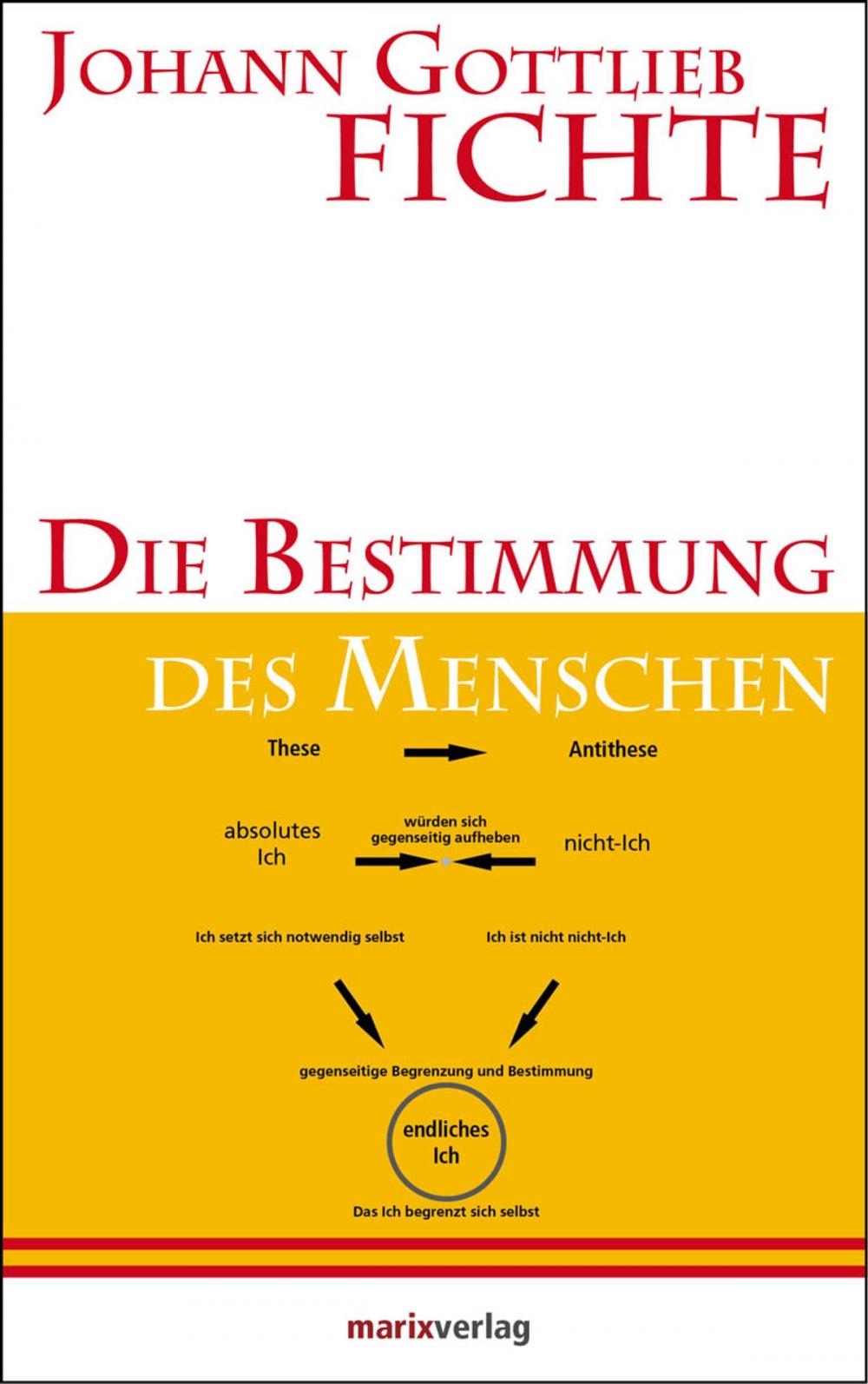 Big bigCover of Die Bestimmung des Menschen