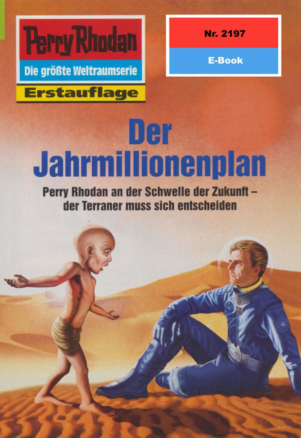 Big bigCover of Perry Rhodan 2197: Der Jahrmillionenplan