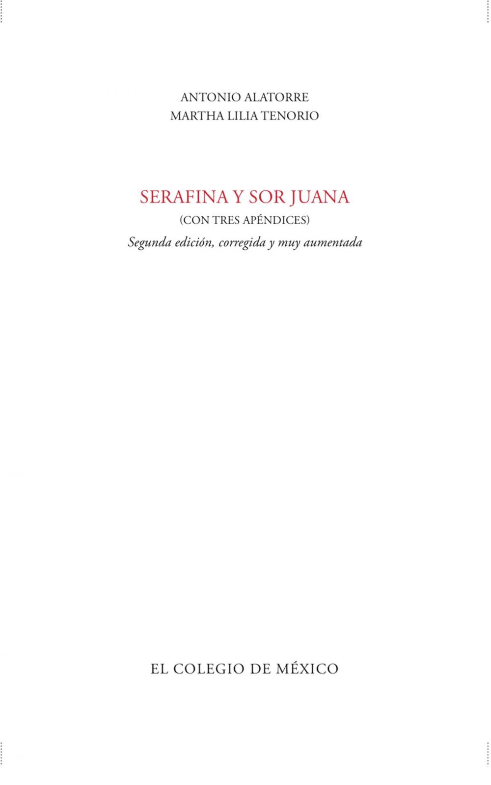 Big bigCover of Serafina y Sor Juana