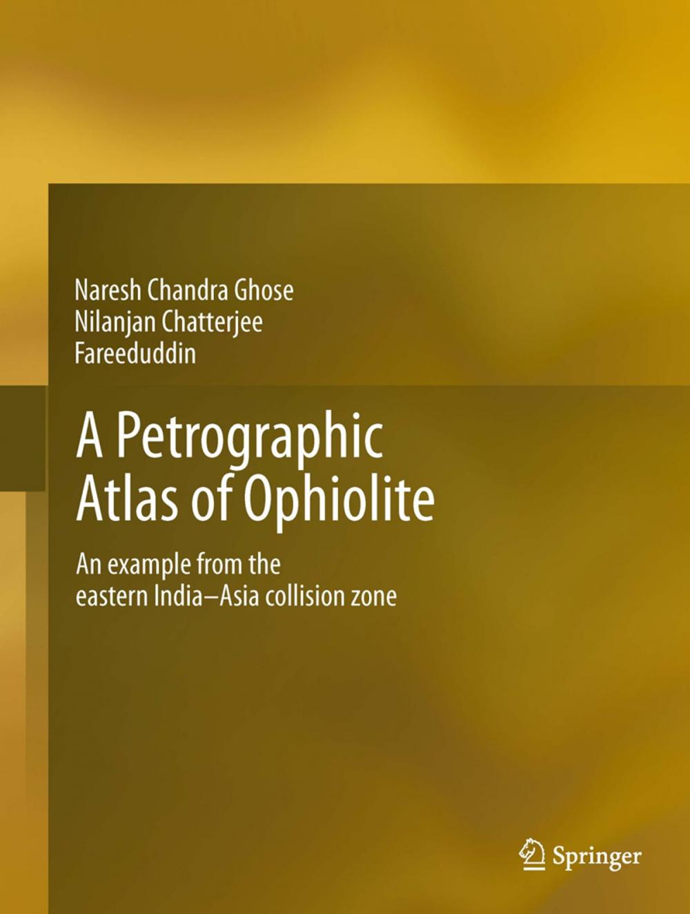 Big bigCover of A Petrographic Atlas of Ophiolite