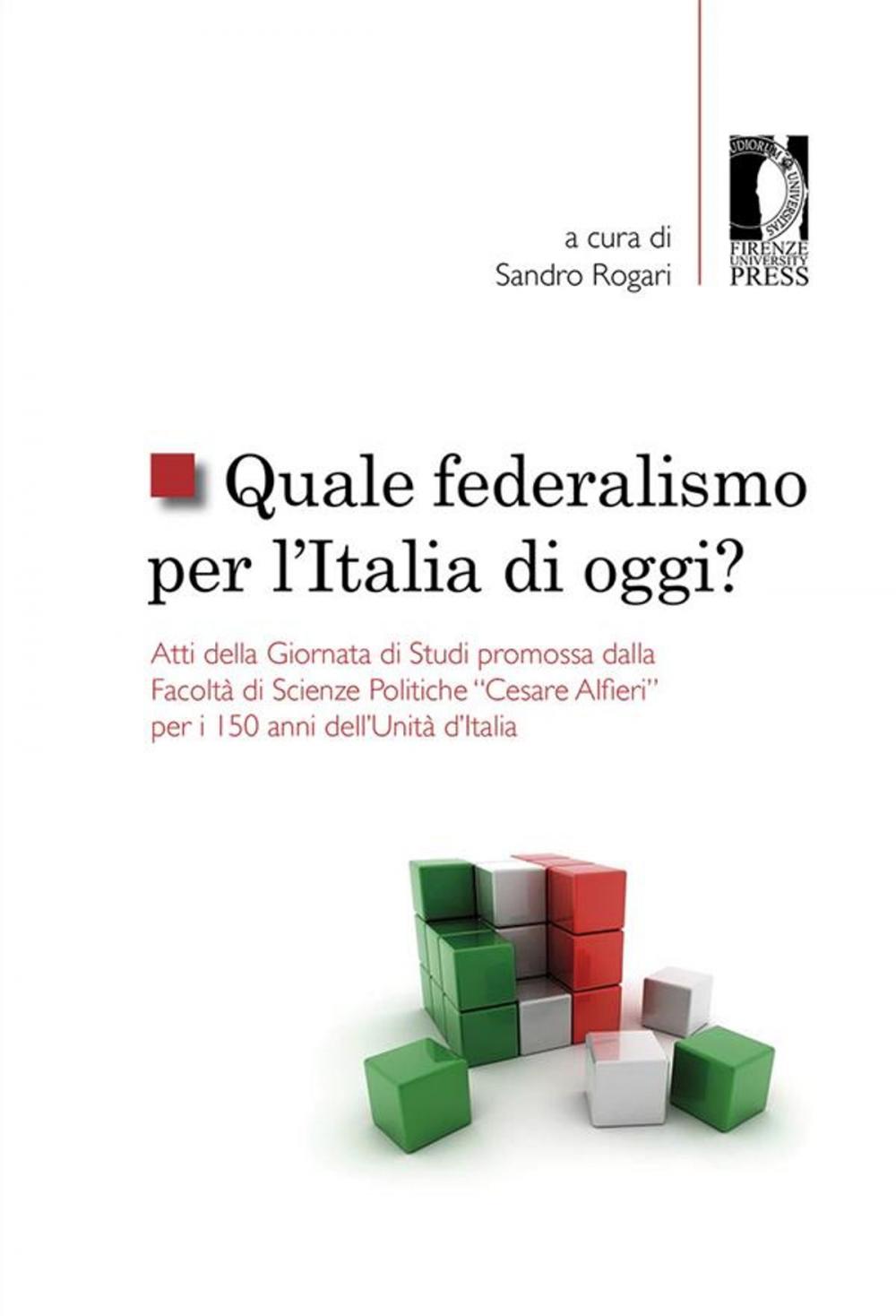 Big bigCover of Quale federalismo per l’Italia di oggi?