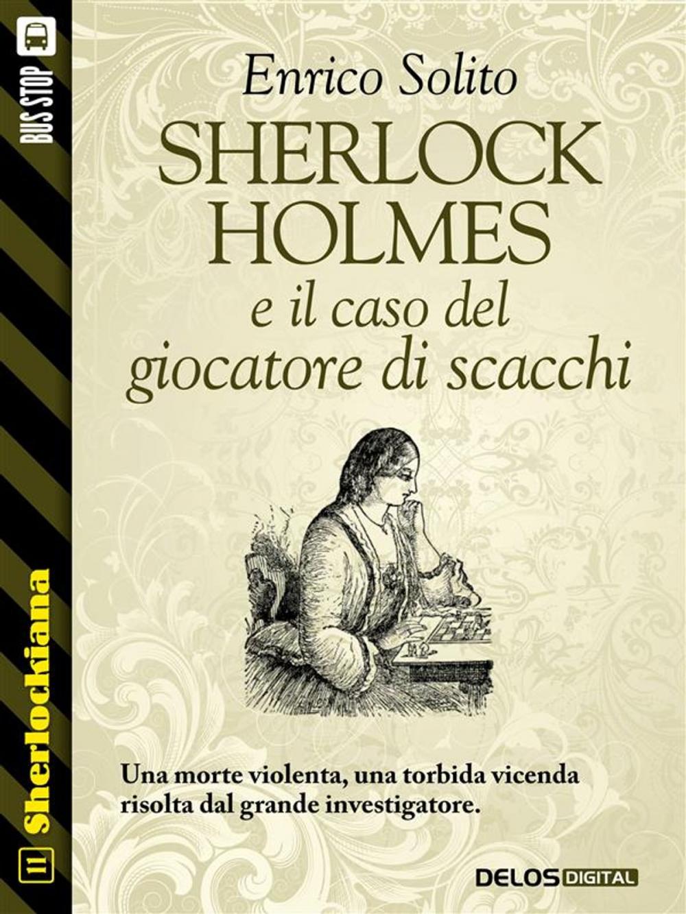 Big bigCover of Sherlock Holmes e il caso del giocatore di scacchi