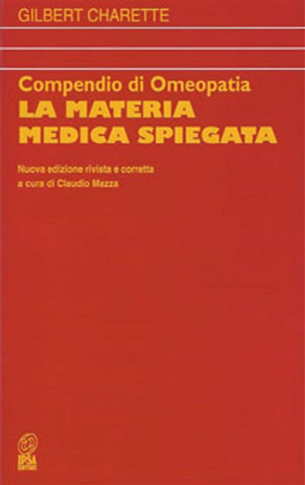 Big bigCover of la materia medica spiegata