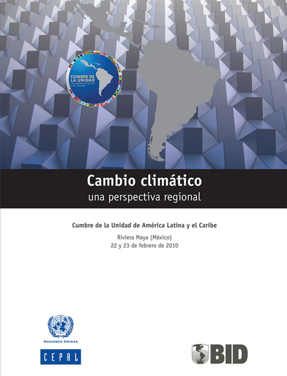 Big bigCover of Cambio climático: una perspectiva regional