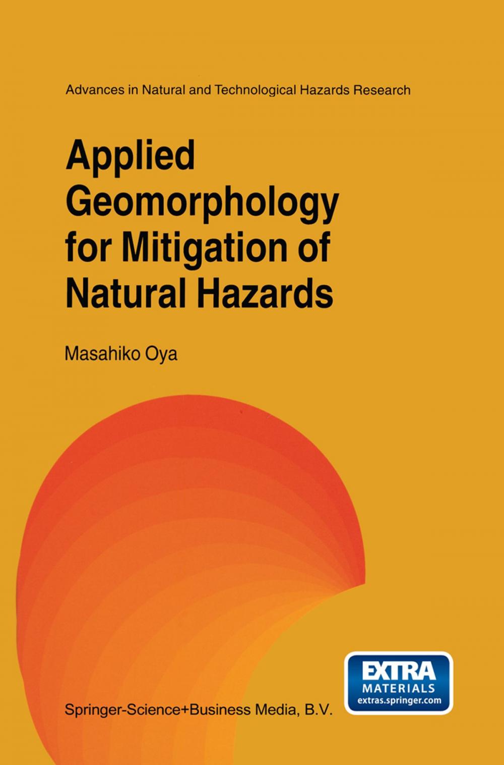 Big bigCover of Applied Geomorphology for Mitigation of Natural Hazards