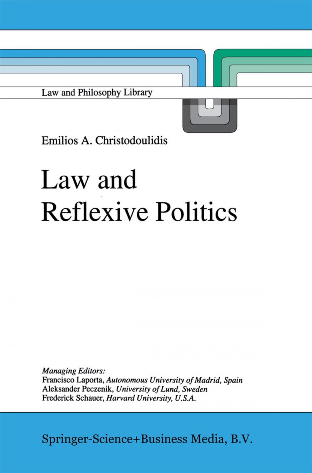 Big bigCover of Law and Reflexive Politics