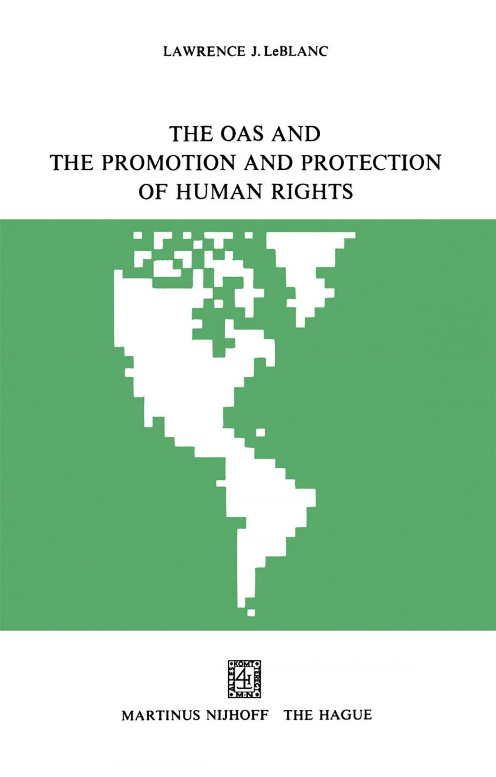 Big bigCover of The OAS and the Promotion and Protection of Human Rights