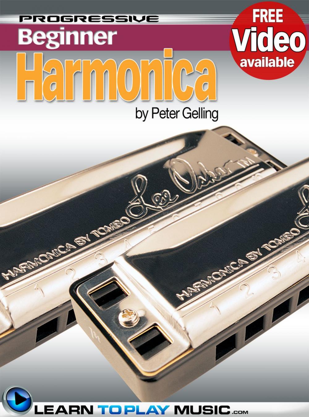 Big bigCover of Harmonica Lessons for Beginners