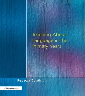Cover of the book Teaching About Language in the Primary Years by Luk Van Langenhove