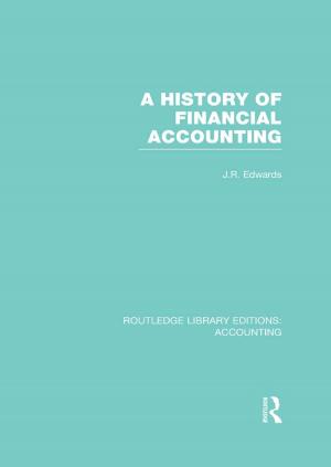 Cover of the book A History of Financial Accounting (RLE Accounting) by W H G Armytage