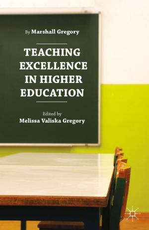 Cover of the book Teaching Excellence in Higher Education by J. Mitchell