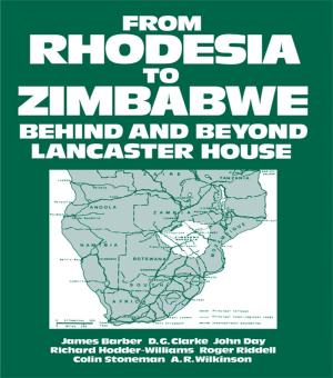Cover of the book From Rhodesia to Zimbabwe by Jennifer Marchbank, Gayle Letherby