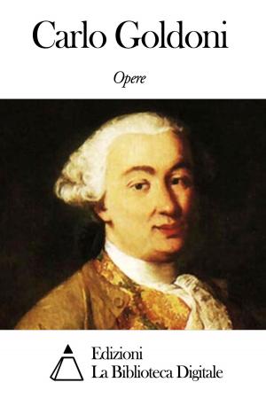 Cover of Opere di Carlo Goldoni