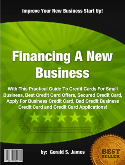 Cover of the book Financing A New Business by Gerald S. James, Clinton Gilkie