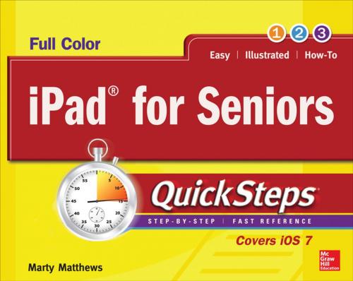 Cover of the book iPad for Seniors QuickSteps by Marty Matthews, McGraw-Hill Education