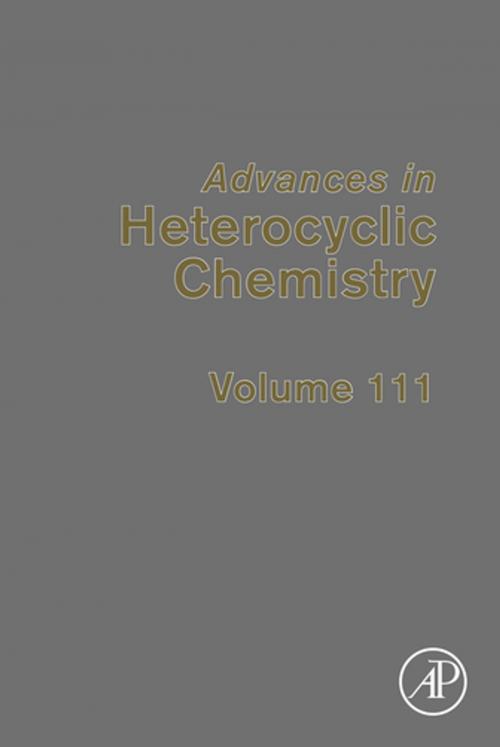 Cover of the book Advances in Heterocyclic Chemistry by , Elsevier Science