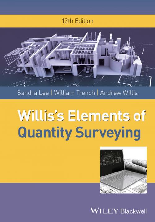 Cover of the book Willis's Elements of Quantity Surveying by Sandra Lee, William Trench, Andrew Willis, Wiley