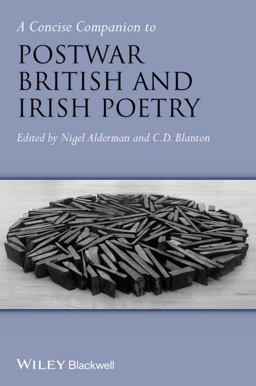 Cover of the book A Concise Companion to Postwar British and Irish Poetry by , Wiley