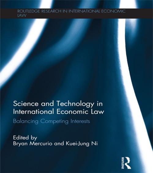 Cover of the book Science and Technology in International Economic Law by , Taylor and Francis