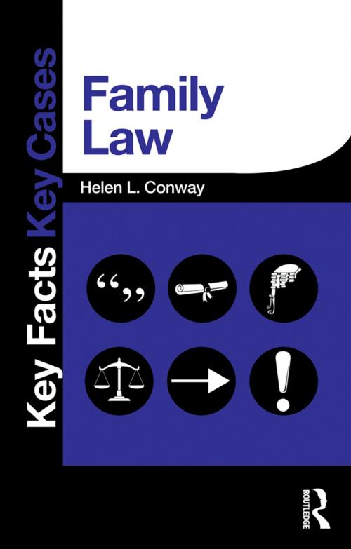 Cover of the book Family Law by Helen Conway, Taylor and Francis