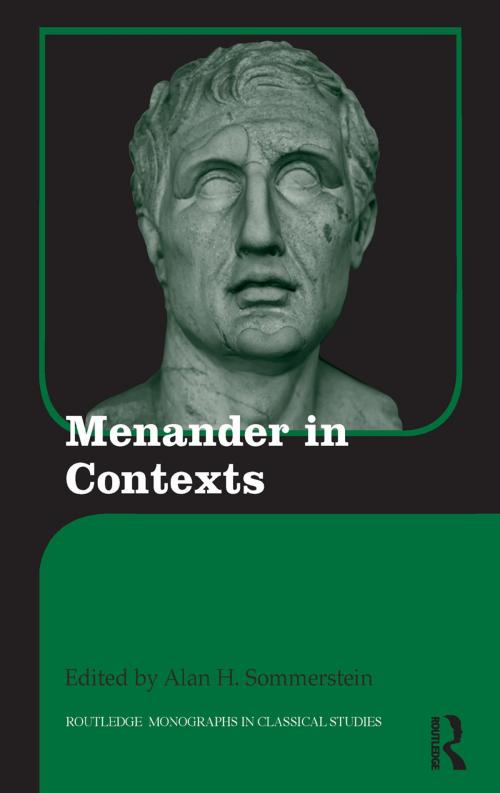 Cover of the book Menander in Contexts by , Taylor and Francis
