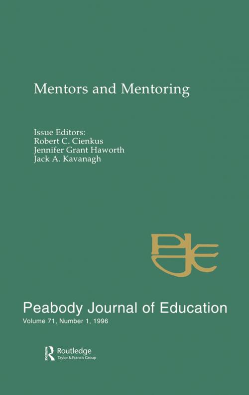 Cover of the book Mentors and Mentoring by , Taylor and Francis