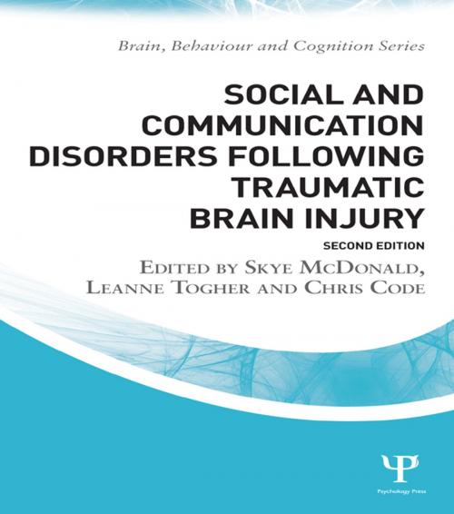 Cover of the book Social and Communication Disorders Following Traumatic Brain Injury by , Taylor and Francis