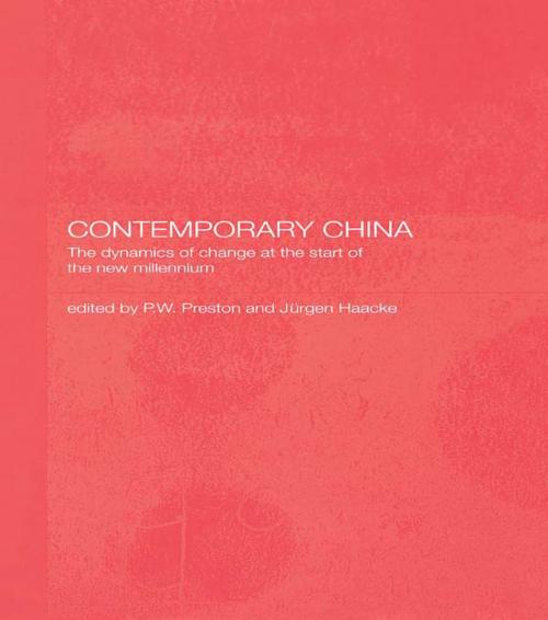 Cover of the book Contemporary China by , Taylor and Francis