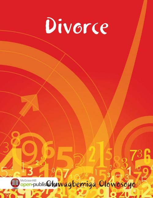 Cover of the book Divorce by Oluwagbemiga Olowosoyo, Lulu.com