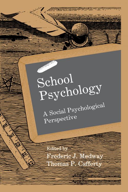 Cover of the book School Psychology by , Taylor and Francis