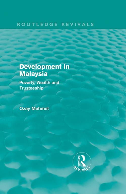 Cover of the book Development in Malaysia (Routledge Revivals) by Ozay Mehmet, Taylor and Francis
