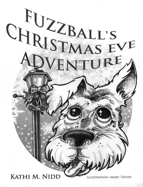 Cover of the book Fuzzball's Christmas Eve Adventure by Kathi M. Nidd, BookBaby