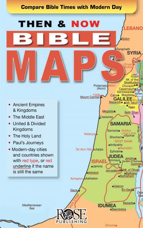 Cover of the book Then & Now Bible Maps by Rose Publishing, Rose Publishing, Inc.