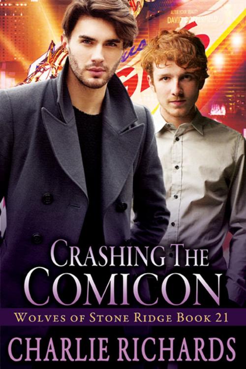 Cover of the book Crashing the Comicon by Charlie Richards, eXtasy Books Inc