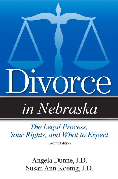 Cover of the book Divorce in Nebraska by Susan Ann Koenig, Addicus Books